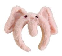 Elephant Ears Design Hairband for Kids Soft Fabric Headwear Safe Lightweight Hair Accessory for Party School Event ' S Cartoon Elephant Ear Hair Hoop Comfortable Stretchy Headband