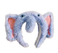 Elephant Ears Design Hairband for Kids Soft Fabric Headwear Safe Lightweight Hair Accessory for Party School Event ' S Cartoon Elephant Ear Hair Hoop Comfortable Stretchy Headband