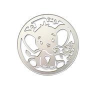 Elephant Embossing Cutting Dies Elephant Die Cuts Round for Card Making Scrapbooking Album Paper Animal for Card Making Metal Carbon Steel Die Cut for Album
