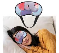 Elephant Eye Masks for Sleep Soft Comfort Sleep Masks with Elastic Strap Adjustable Blackout Eye Shade Covers for Women Men Travel/Sleeping