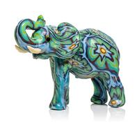 Elephant Fair Trade Handmade Swazi Animal Candles - Small Green