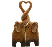 Elephant Family Ornament Something Different Black One Size