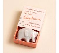 Elephant for Safe Travel | Mini Matchbox Token | Little Gift | Cracker Filler