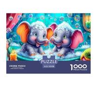 Elephant Formidable 1000-Piece Jigsaw Puzzles for Adults An Odyssey of Impossible, Hard, And Difficult Challenging Puzzle Educational Games - The Ultimate Gift for Dedicated Adult And Teen Puzz