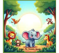 Elephant Fun: Coloring and Drawing Book for Little Artists: Creative learning for ages 3-8 through art and coloring