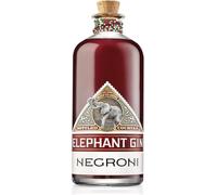 Elephant Gin Negroni, 28% ABV, 70cl - Ready to Drink | Barrel Aged Negroni | No Artificial Additives