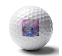 Elephant Giraffe Flamingo Butterfly Personalized Golf Balls Distance Practice Ball for Indoor Outdoor