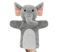 Elephant Hand Puppet Cute Plush Stuffed Animal Toy 10 Inch