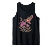 Elephant Hawk Moth Stained Glass Nature Tank Top