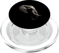 Elephant Head Wild Animal Africa India Art PopSockets PopGrip for MagSafe