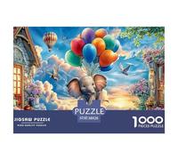 Elephant in SkyPremium Jigsaw Puzzles for Adults A 1000-Piece Advanced-Level Set Featuring Challenging And Educational Games - Designed As The Jigsaw Puzzles for Adults And Mature Kids A