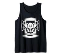 Elephant in The Room Idiom Kids and Teachers Idioms Tank Top
