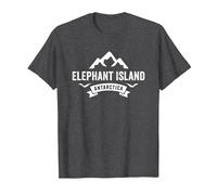 Elephant Island Antarctica T-Shirt, Men, Dark Heather Grey, 3X-Large