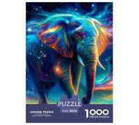 Elephant Jigsaw Puzzle Adult And Children Educational Games Home Decoration Rainy Days Fun Activities Birthday Jumbo Age 12+ for Adults 38x26cm/1000pcs