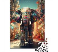 Elephant Jigsaw Puzzles 1000 Pieces Jigsaw Puzzle for Adults Intellectual Game Jigsaw Puzzle Toys for Adults 1000pcs (38x26cm)