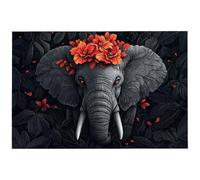 Elephant Jigsaw Puzzles for Adults 2000, 2000 Piece Jigsaw Puzzles for Adults, 99.5x70.5cm Hard Impossible Wooden Puzzle, Challenging Game for the Whole for Women, Theme: (Animal), -6955