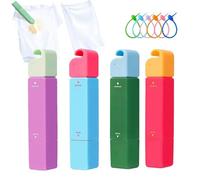 Elephant Kiss Stain Remover, 12ml on The Go Spot Cleaner, 3-second Stain Remover Pen, Portable Travel Instant Stain Remov er, Cleaning Pen for Clothes, No Washing Laundry Clean ing Supplies (4Pcs)