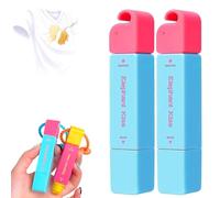 Elephant Kiss Stain Remover, 3-Second Stain Remover Pen, 12ml on The Go Spot Cleaner, Portable Instant Stain Removers, Double Head Instant Treater Sticks, Travel & Pocket-Sized (2, A)