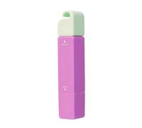 Elephant Kiss Stain Remover, 3-Second Stain Remover Pen for Clothes, Double Head Portable Stain Treater Stick, On-The-Go Spot Cleaner with Lanyard, Travel & Pocket-Sized (Purple)