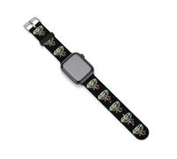 Elephant Landscape Colourful Mountains Silicone Watch Straps Compatible For IWatch 38mm 40mm 42mm 44mm Watchbands