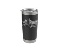 Elephant Line Art Alhambra Stainless Steel Insulated Tumbler
