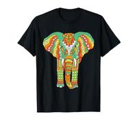 Elephant mandala elephants women men kids africa animal T-Shirt