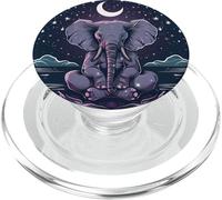 Elephant Meditation Spirituality Buddhist Yoga Zen Buddha PopSockets PopGrip for MagSafe