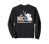 Elephant Nurse NICU Team RN Neonatal Intensive Care Unit Sweatshirt