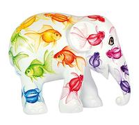 Elephant Parade Limited Edition hand painted replica Elephant - Rainbow Fish (20cm)