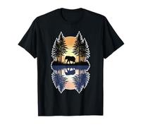 Elephant Path Through Nature Safari Savanna India Wildlife T-Shirt