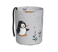 Elephant Penguin Car Trash Can Animal Auto Garbage Can Collapsible Car Seat Back Hanging Trash Bag Portable Camping Waste Bin for Vehicle Trucks Vans