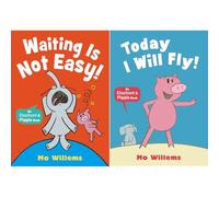 Elephant & Piggie Collection by Mo Willems: Waiting Is Not Easy! & Today I Will Fly! (2-Book Set) - Paperback