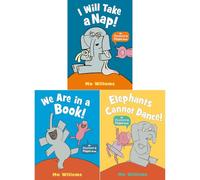 Elephant & Piggie Collection: I Will Take a Nap!, We Are in a Book! & Elephants Cannot Dance! - Playful Antics of Gerald and His Pal by Mo Willems (3-Book Set)