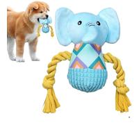 Elephant Plush, Dog Elephant Stuffed Toy for Pets, Soft Interactive Chew Doll for Puppies and Small Dogs, Sturdy Pet Supply for Daily Play, Travel, Bedroom, Living Room, Indoor, Outdoor