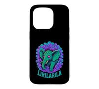 Elephant Psychedelic Vaporwave Art Case for iPhone 15 Pro