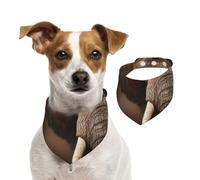 Elephant Reversible Cotton Dog Bandanas - Adjustable Small Large Dog Drool Bib For Birthday Wedding - Double Side Print