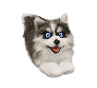 ELEPHANT ROBOTICS metaDog Husky Interactive Companion Pets Dog with Voice Command/Heartbeat/Animation Interaction Robot Dog for All Ages - Realistic & Lifelike, Type-C Charging