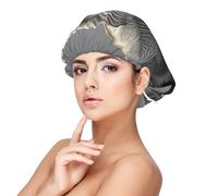 Elephant Satin Bonnet Silk Bonnet, Hair Bonnet For Sleeping, Soft Double Layer Silk Sleeping Cap Hair Wrap For Women Natural Curly Braided Long Hair