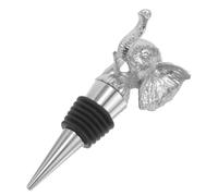 Elephant Seal Airtight Zinc Alloy Silver Silicone Stopper Wine