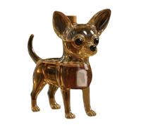 Elephant Shaped Whiskey Bottle, Glass Transparent Container with Relief Pattern Exquisite Carving, for Home Bar Liquor Storage Artistic Decanter Creative Animal Design Unique Styling Gift Little Dog