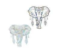 Elephant Silicone Mold for Unique Wall Stickers and Ornaments Wall Hanging Decoration Jewelry Making Supplies Elephant Shape Mold