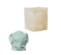 Elephant Silicone Molds for Epoxy Resin Making Cement Gypsum Silicone Molds Fondant Temperature Resistant