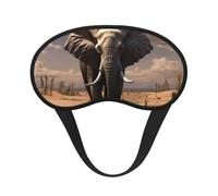 Elephant Sleep Eye Mask for Women Men Soft and Comfortable Sleep Mask Blackout Sleeping Eye Cover for Travel Yoga Nap Shift Work