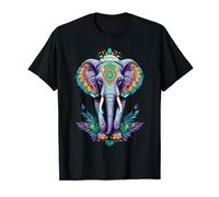 Elephant Spiritual Mandala Design T-Shirt