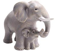 Elephant Statue - Decor Gifts for Women Home Office Bookshelf TV Stand Living Room