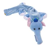 Elephant Stethoscope Cover Cartoon Plush Protector for Neck Tubing | Cellucotton and Short Plush, Fixing Button Keeps it Tidy, for Veterinarians and Healthcare Professionals