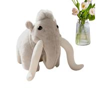 Elephant Stuffed Animal - 27x17x10cm Realistic Cute Animal Doll, Stuffed Elephant Figurine | Soft Plush Gift For Girl Boys Birthday Valentines Christmas Kids Nursery Bedroom Playroom Uses