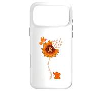 Elephant Sunflower Orange Ribbon Leukemia Cancer Awareness Case for iPhone 17 Pro Max