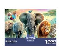 Elephant Swing 1000 Piece Adults Kids Age Games Unique Gifts Challenge High Difficulty 38x26cm/1000pcs