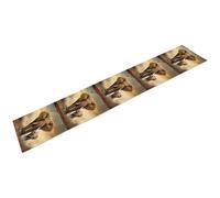 Elephant Table Runner Table Runners 72 Inches Long Dining Table Decor Coffee Table Runner Spring Table Runner Linen Table Runner Dining Table Runner Runner for Table 184x34cm